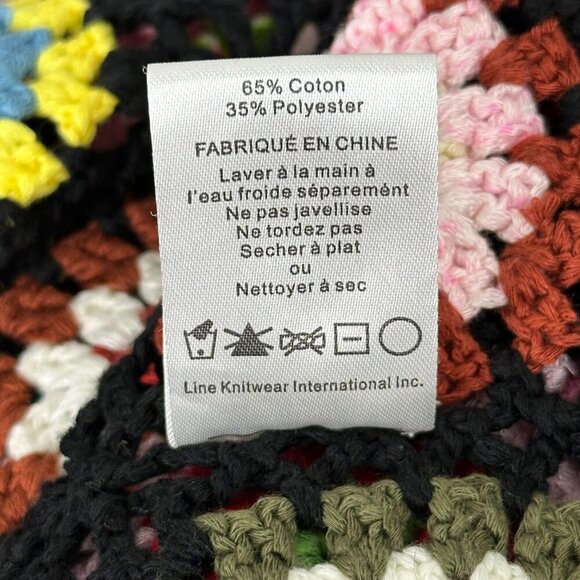 John & Jenn Navid Crochet Granny Square Crop Tank Top - Picture 8 of 9